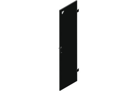 EFIRACK 24U Optional single perforated door 800 x  (titanium grey) Rear