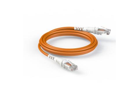 THEPATCHCORD Cat6A RJ45 Patch cable U/UTP orange - 0.9m