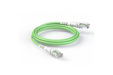 THEPATCHCORD Cat6A RJ45 Patch cable U/UTP lime - 15.2m