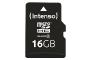 INTENSO MicroSDHC card Class 10 - 16 Gb
