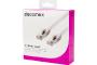 DACOMEX RJ45 CAT. 6 F/UTP LSZH snagless network cable white -2 m