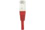 Cat5e RJ45 Patch cable F/UTP red - 0,7 m