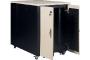 EKIVALAN Soundproof cabinet 19P 32U 750x1130 mm fine black. maple