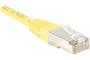Cat6 RJ45 Patch cable F/UTP yellow - 1 m