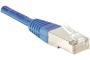 Cat6 RJ45 Patch cable F/UTP blue - 1 m