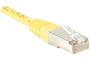 Cat5e RJ45 Patch cable F/UTP yellow - 5 m