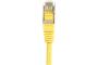 Cat6 RJ45 Patch cable F/UTP yellow - 1,5 m