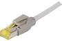 RJ45 Patch on Cat7 cable S/FTP LSZH snagless grey - 2 m