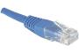 Cat5e RJ45 Patch cable U/UTP blue - 0,3 m