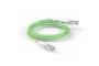 THEPATCHCORD Cat6A RJ45 Patch cable U/UTP lime - 25m