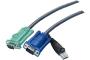 Aten 2L5203U cable pulpo  KVM VGA/USB  3,00 m