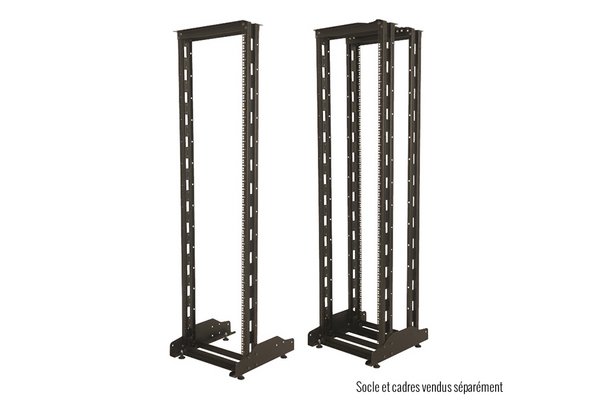 EKIVALAN Plinth 530mm (L) x 570mm (D) for ECO rack, black