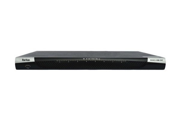 Console Serveur série 8 p.  with dual-Power DC/Gigabit + modem Interne