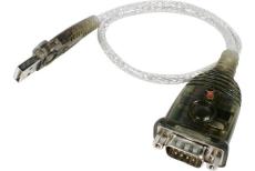 Convertidor Aten USB hacia serie RS-232 en puerto DB9
