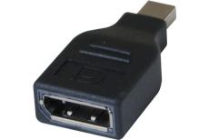 Two directional mini DisplayPort M to DisplayPort F Adapter