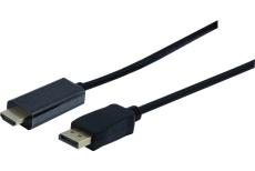 DP 1.4 to HDMI 2.1 active cord - 1m