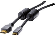 HDMI High Speed to Mini HDMI HQ cord- 1.50 m
