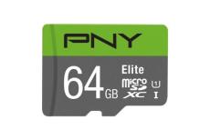 PNY MicroSDXC card Elite 64 Gb