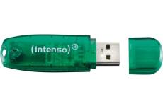 INTENSO USB 3.0 flash drive Rainbow Line - 8 Gb green