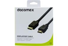 DACOMEX Latiguillo DisplayPort 1.1 hacia HDMI - 2 m