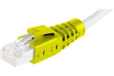 Sleeves for RJ45 Plug with clips- Bag of 10 Yellow