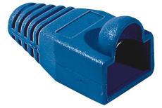 Sleeves for RJ45 Plugs 6,5 mm- Bag of 10 Blue