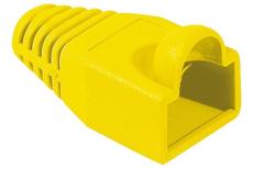 Sleeves for RJ45 Plugs 6,5 mm- Bag of 10 Yellow