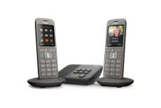 GIGASET CL660A DUO WIRELESS DECT PHONE BLACK W/ANSWER