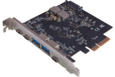 Dual Type A/C USB 3.1 PCI Express Card- 2 Ports