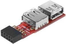 Motherboard Adapter- 2 x USB2.0 internal  ports