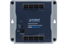 PLANET WGS-810 Switch industriel plat 8 Gigabit -20/+60° avec alim.
