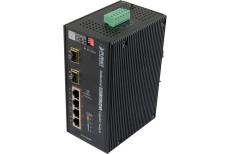 PLANET IGS-624HPT Industrial Switch 4x Giga PoE+2 SFP Ports