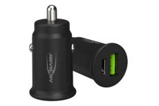 CAR USB CHARGER 2 PORTS + TYPE C