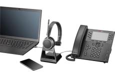 POLY Voyager 4210 Office 2 WAY Headset MONORAL USB-A
