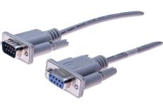 DB9 extension cord molded male/ female- 1.80m