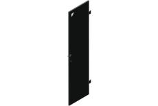 EFIRACK 24U Optional single perforated door 600 x  (titanium grey) Rear