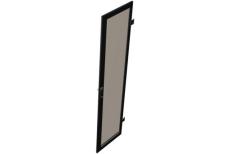 EFIRACK 47U Optional glass door 800 x  (titanium grey) Rear