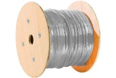 F/UTP cat.6 stranded-wire cable Grey- 500 m