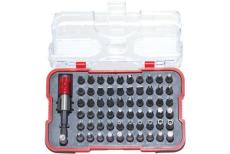 Screwdriver set with 62 tips
