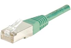 Cat6 RJ45 Patch cable F/UTP green - 0,5 m