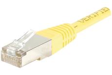 Cat6 RJ45 Patch cable F/UTP yellow - 3 m