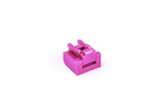 SMARTKEEPER / 10x RJ45 Blockers with 1 x Lock Key Basic Pink