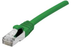 Cat6 RJ45 Patch cable F/UTP LSZH snagless green - 5 m