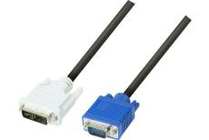 DVI A to VGA HD 15 M Single Link cord- 3 m