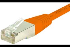 Cat6 RJ45 Patch cable F/UTP orange - 7 m