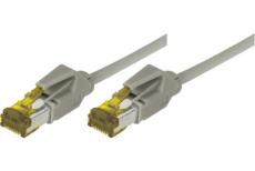 RJ45 Patch on Cat7 cable S/FTP LSZH snagless grey - 2 m