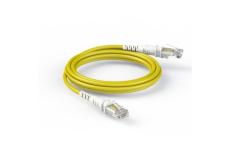 THEPATCHCORD Cat6A RJ45 Patch cable U/UTP yellow - 15.2m