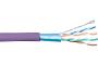 DEXLAN câble monobrin F/UTP CAT6 violet LS0H RPC Dca - 305 m